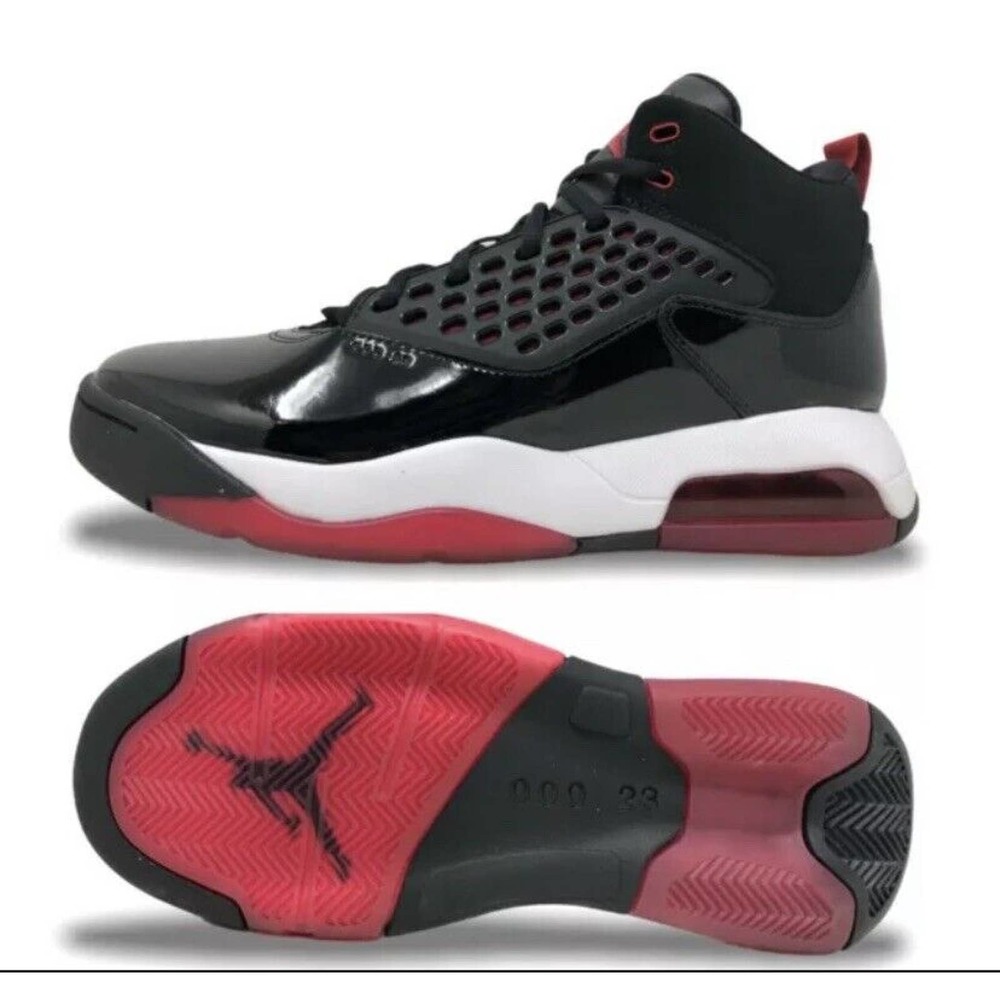 Jordan Mens 200 Basketball Shoes Sneakers Black Red CD6107 001 Size 10.5